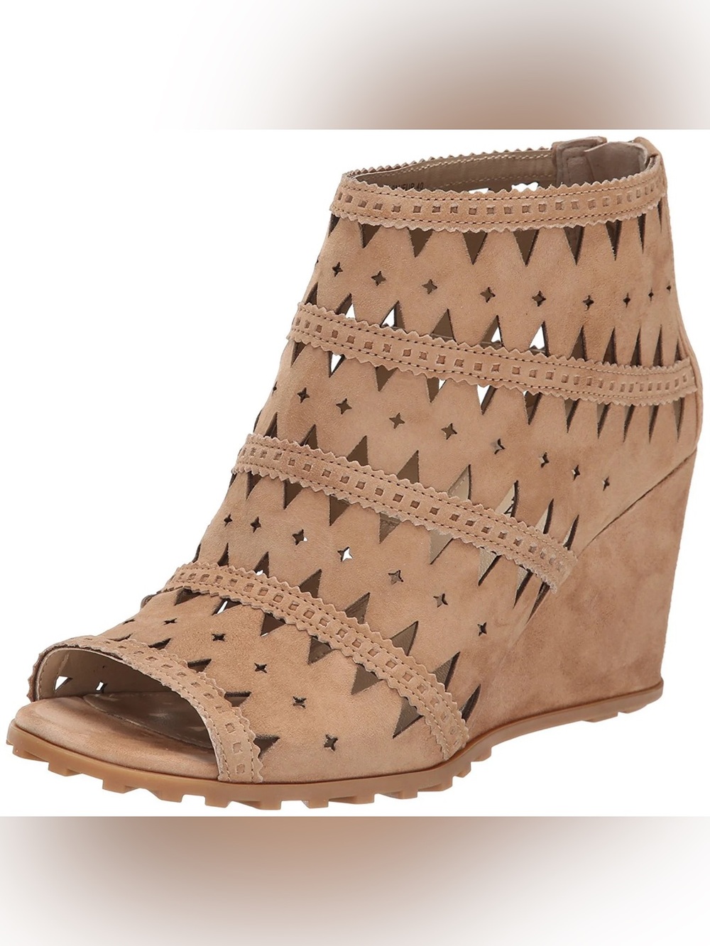 Via Spiga Women's Latanya Wedge Sandal, Light Camel